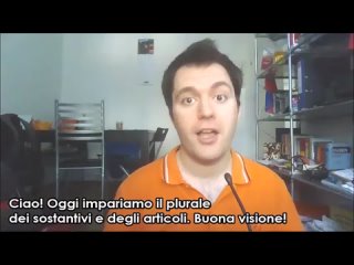 Corso di italiano - Lezione 10 _ Plurale (Learn Italian_Italienisch lernen_Apprendre litalien)