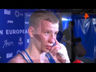 Российский боксер Дмитрий Двали победил на чемпионате Европы