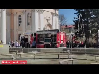 Смотр пожарной техники провели в Бийске