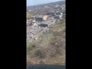 Видео от армейской авиации ВКС России из зоны проведения СВО.