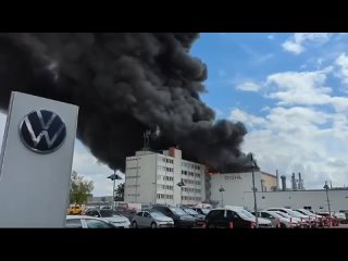 В Берлине загорелся завод оборонно-промышленной компании Diehl