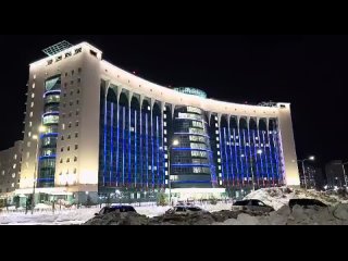 Реализация проекта освещения городской больницы в Нижневартовске