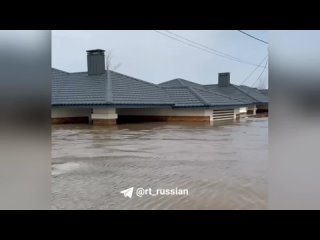 Посёлок Дубовый Плёс в Оренбурге, который полностью ушёл под воду