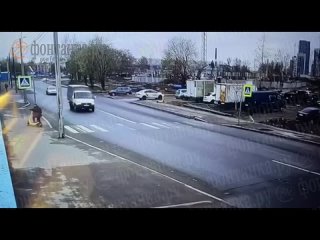 Видео мощного ДТП с БМВ на Полюстровском.