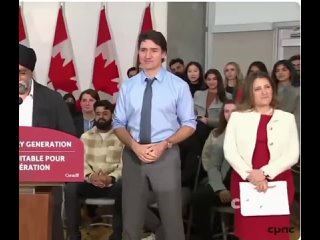 Странное поведение Христи Фриланд — заместителя премьер-министра Канады