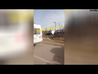 Поезд протаранил автобус на переезде в селе Берендеево в Ярославской области. Погибли как минимум 7