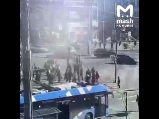 Видео столкновения