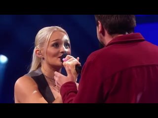 Шоу Голос Норвегия - Кристиан и Мари с песней Целый новый мир The Voice Norway- Kristian vs Marie A Whole New World