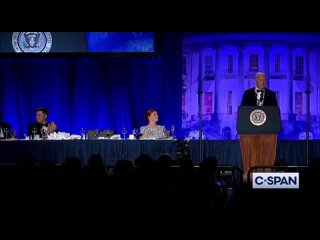 Hypocrite Biden at White House Correspondents' Dinner: Journalism is clearly not a crime