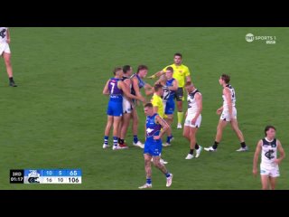 AFL. 3 тур. North Melbourne - Carlton Blues.