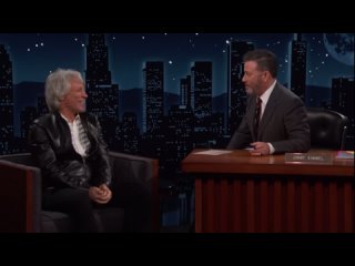 Jon Bon Jovi о встрече с Майклом Джексоном / вечернее шоу с Jimmy Kimmel