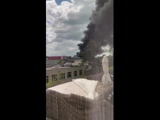 Пожар в Берлине с токсичным дымом произошел на металлургическом заводе