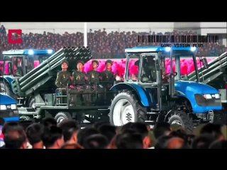 Северная Корея представила новые методы камуфляжа военной техники.