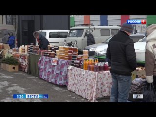 Забайкальцы купили 350 пасхальных куличей на ярмарке выходного дня