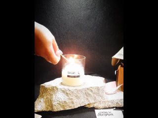 Ароматическая свеча SKATcandle evening amber