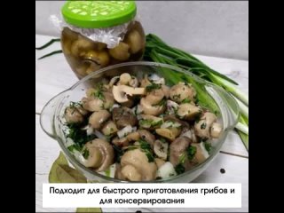 Маринованные грибы