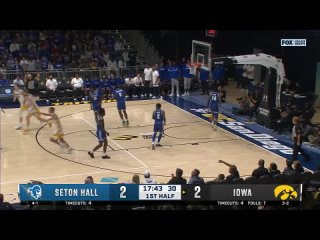 NCAAB 20231125 Iowa vs Seton Hall