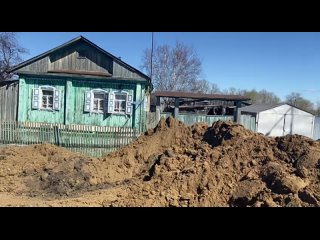 Паводковая обстановка в селе Ощепково Абатского района