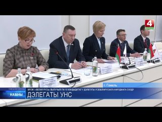 На Гомельщине по 10 кандидатов в делегаты ВНС выдвинули БРСМ и «Белая Русь»
