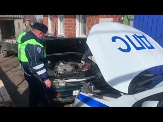 Белгородские госавтоинспекторы помогли автомобилисту