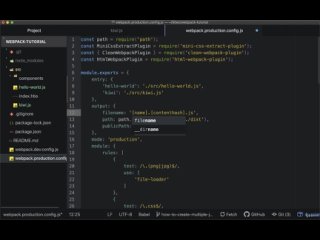 37 - Code Splitting in Webpack Multiple JS and CSS Bundles