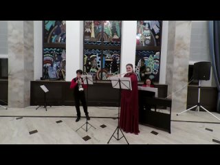 Г. Форе “Павана“ Исп. Елена Исаева (флейта), Филипп Яровой (труба), Юлия Яровая (фортепиано)
