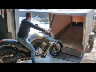 Выдача мотоцикла Benda LFC 700 в X-MOTORS г. Оренбург