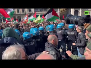 Liberation Day marked by clashes in Milan