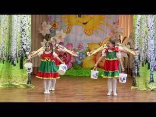 Группа “Говорушки“, “Танец с коромыслами“,  ГБДОУ детский сад №46 Пушкинского района Санкт-Петербурга,