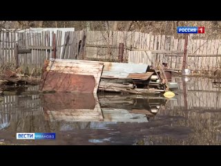 Территорию частных домов на Болотной улице Иванова затапливают стоки ливнего коллектора