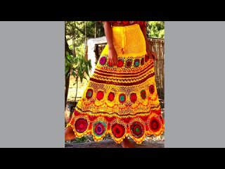 Boho Chic Crochet Skirts Unleash Your Inner Hippie Goddess!
