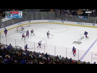 Artemi Panarin goes for goal