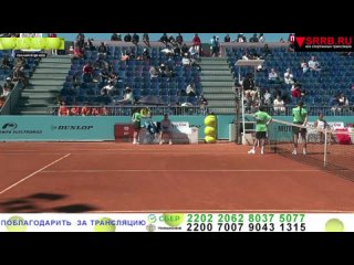 Теннис.  Юлия Путинцева -  Юэ Юань. WTA 1000  Мадрид. 24 апреля 2024.