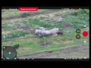 Наш боец сбил украинский FPV-дрон простым вещмешком