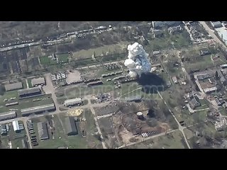 Уничтожение склада горюче-смазочных материалов ВСУ в Харьковской области