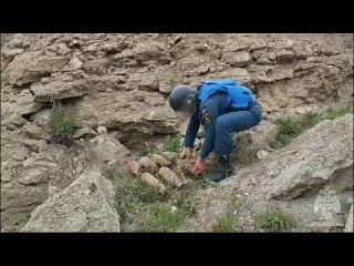 Сегодня пиротехники Специального морского отряда Главного управления МЧС России уничтожили 18 единиц боеприпасов времён Великой