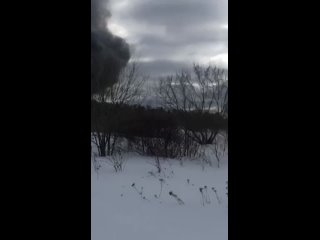 На разбившемся Ил-76 огонь с одного двигателя мог перекинуться на соседний