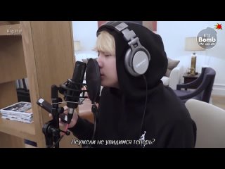 BANGTAN BOMB ер.520 Джин записывает свою первую песню This Night RUS SUB