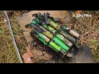 Militares del grupo de fuerzas Dniper destruyeron un dron de ataque Warmate de la FFAA de Ucrania sobre la regin de Jersn con