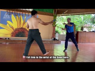 OPTIONS USING the LIVE HAND in ABANIKO TRES PUNTAS _ FILIPINO MARTIAL ARTS _ GM