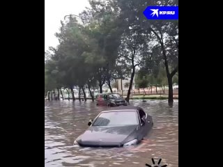 “Водичка тепленькая“: по затопленному Дубаю проплыл российский чемпион