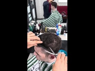 Hass Barber - Learn how to use scissors #learning #tutorial #barbershop #hairsalon #bestbarber #hair #scissors