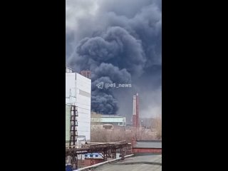 The area of the fire at Uralmashplant increased to 4 thousand square meters - Ministry of Emergency Situations