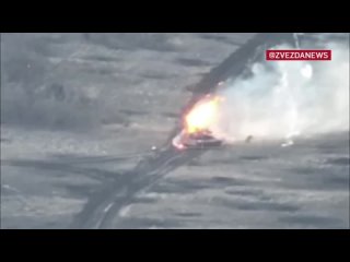 Российские бойцы эвакуировали первый подбитый Abrams