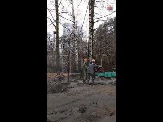 Начали строить коллектор на Светлановской площади. Это один из «уязвимых» адресов — здесь велика вероятность скопления... (видео)