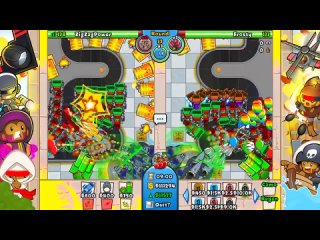 [ZigZagPower] Can the Bloon Chipper defend INFINITE ZOMG’s? (Bloons TD Battles)