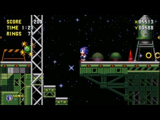 Демонстрация фанатского мода «Sonic 1 Mania»