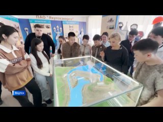 Призеры олимпиады побывали в Якутскэнерго