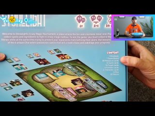 Stonelight: The Crazy Magic Tournament [2021] | Stonelight Kickstarter Preview Unboxing | Churro Games [Перевод]