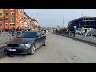 Вот такое страшное ДТП произошло недавно в Тюмени